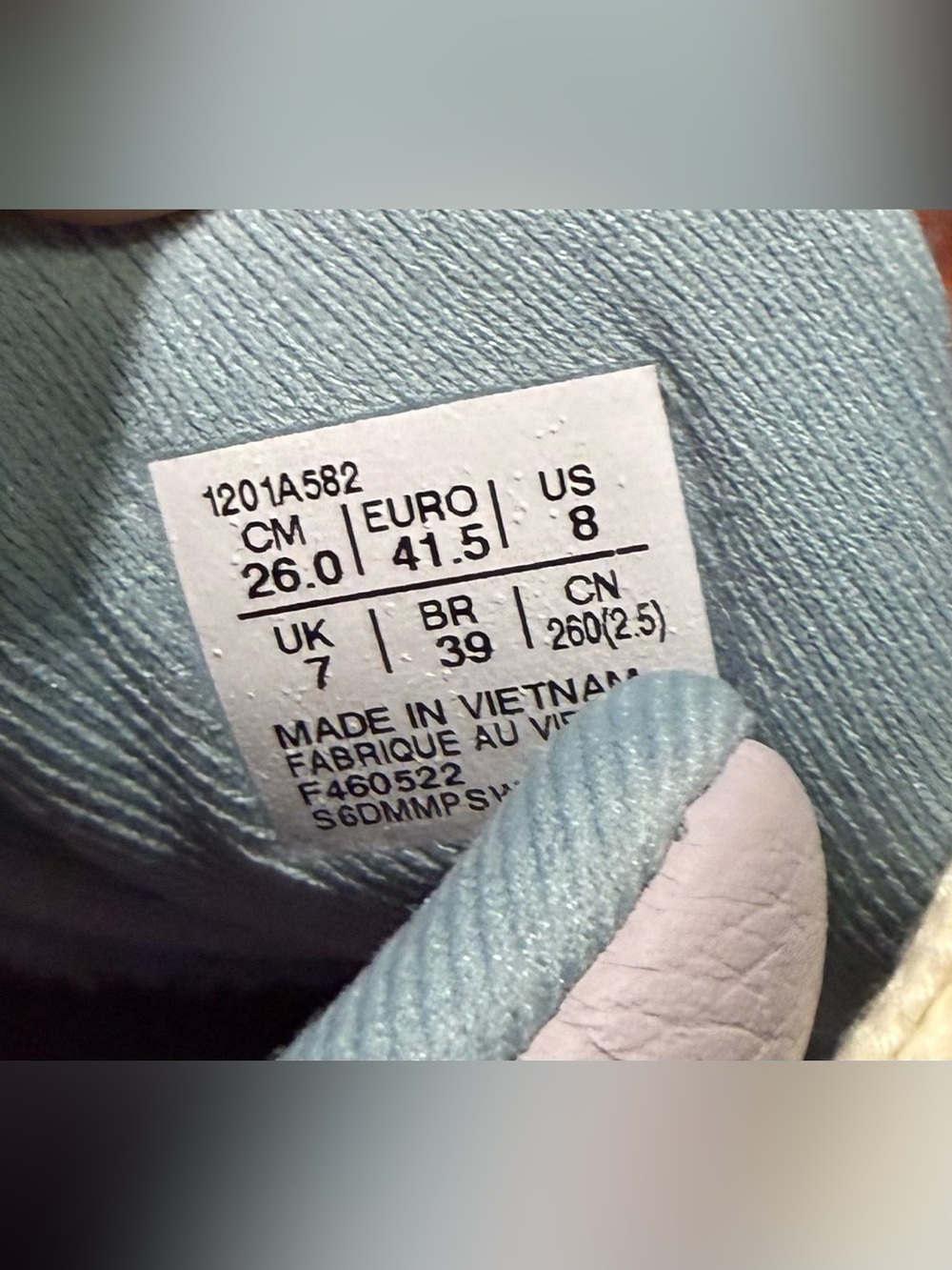 ASICS Women's Pastel Lavender & Light Blue Gel-Lyte III Sneakers - Picture 4 of 4